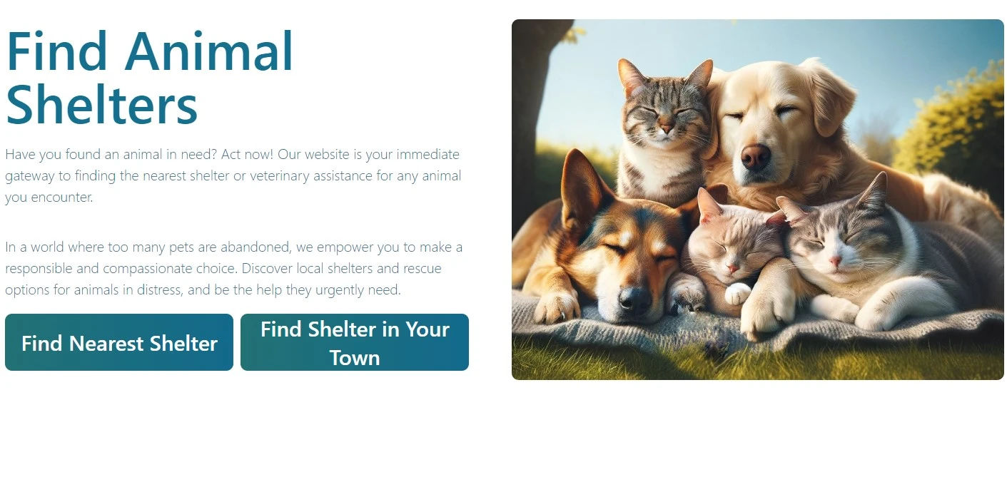 project Pet Shelters